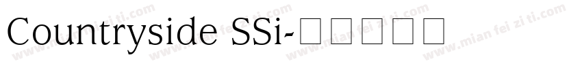 Countryside SSi字体转换